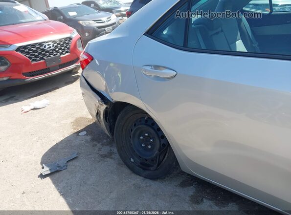 5YFBURHEXKP891747 2019 TOYOTA COROLLA Серебряный Вид спереди