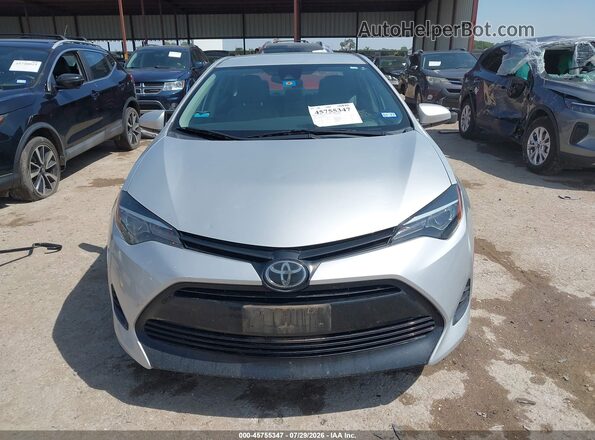 5YFBURHEXKP891747 2019 TOYOTA COROLLA Серебряный Вид щитка приборов