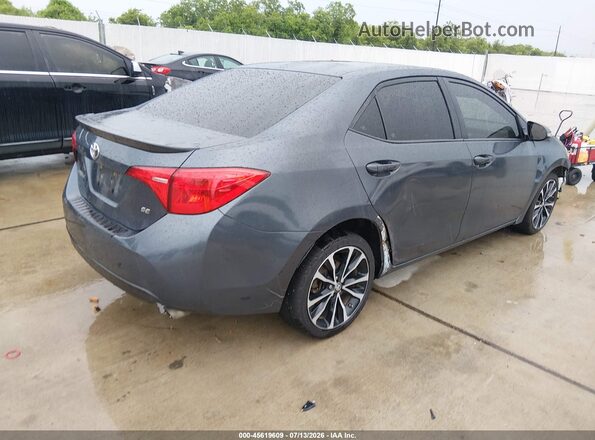 5YFBURHEXKP892364 2019 TOYOTA COROLLA Серый Задняя правая четверть
