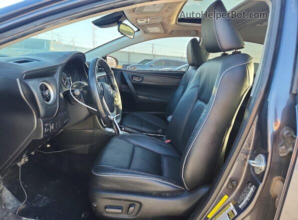 5YFBURHEXKP899122 2019 TOYOTA COROLLA Gray Вид салону спереду