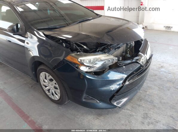 5YFBURHEXKP933222 2019 TOYOTA COROLLA Blue Widok z przodu
