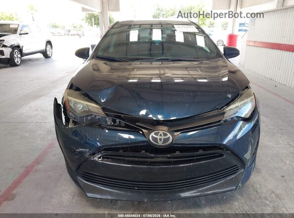 5YFBURHEXKP933222 2019 TOYOTA COROLLA Blue Widok zestawu wskaźników