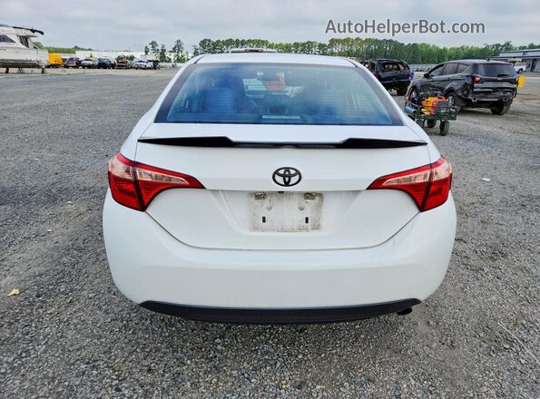 5YFBURHEXKP938209 2019 TOYOTA COROLLA White Հետևի տեսք