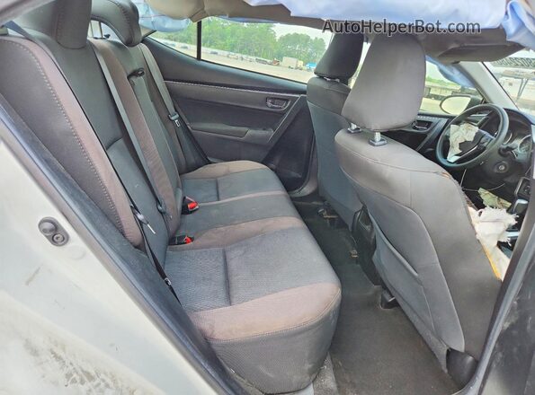 5YFBURHEXKP938209 2019 TOYOTA COROLLA White Հետևի նստատեղերի տեսք