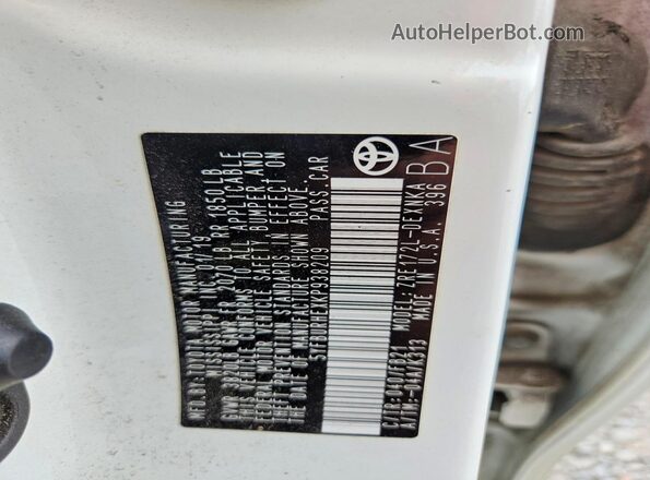 5YFBURHEXKP938209 2019 TOYOTA COROLLA White Շարժիչի բաժամունքի տեսք