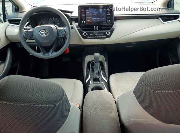 5YFDPMAE3MP168547 2021 TOYOTA COROLLA Blue Dashboard view