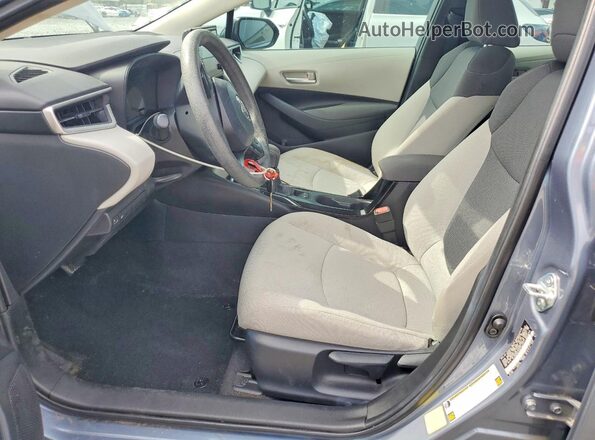 5YFDPMAE3MP168547 2021 TOYOTA COROLLA Blue Front interior view