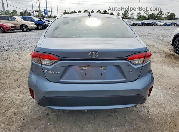 5YFDPMAE3MP168547 2021 TOYOTA COROLLA Blue Rear view