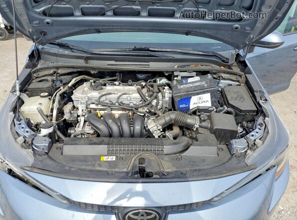 5YFDPMAE3MP168547 2021 TOYOTA COROLLA Blue Rear interior view