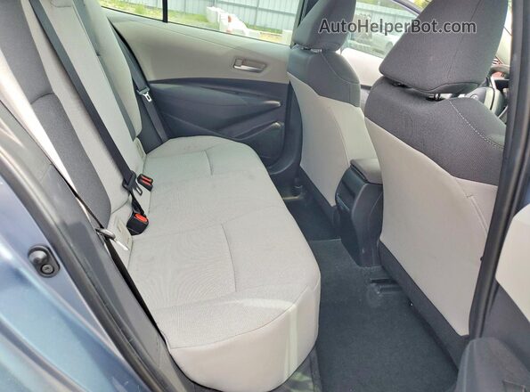 5YFDPMAE3MP168547 2021 TOYOTA COROLLA Blue Rear seats view