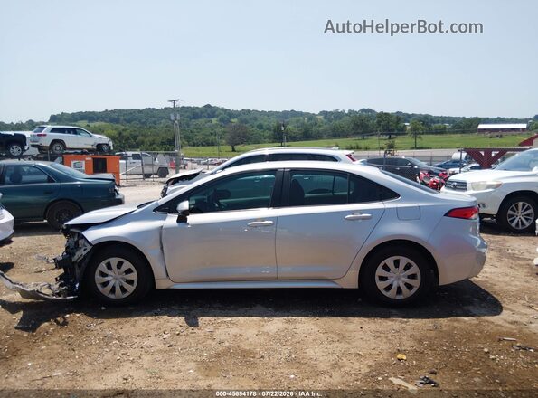 5YFDPMAE5MP163690 2021 TOYOTA COROLLA Silver Սալոնի 360 աստիճան տեսք