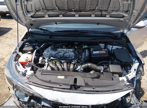 5YFDPMAE5MP163690 2021 TOYOTA COROLLA Silver Հետևի տեսք