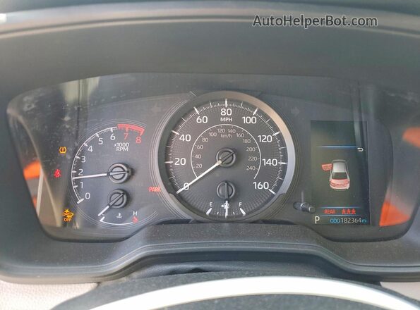 5YFDPRAE2LP069391 2020 TOYOTA COROLLA Black Սարքավորումների վահանակի տեսք