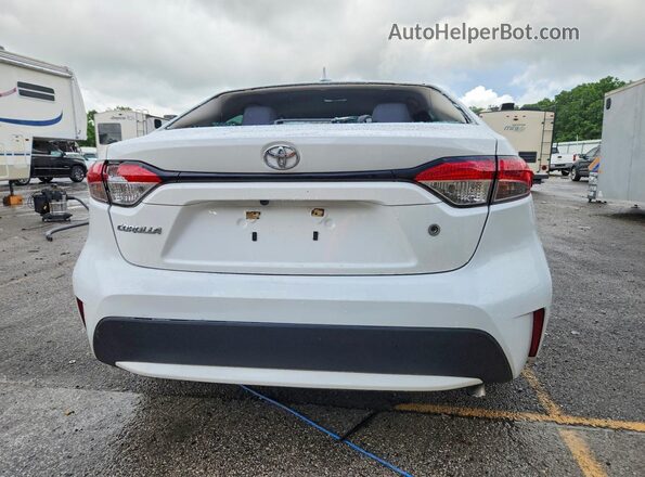 5YFDPRAE7LP056281 2020 TOYOTA COROLLA White უკანა ხედი
