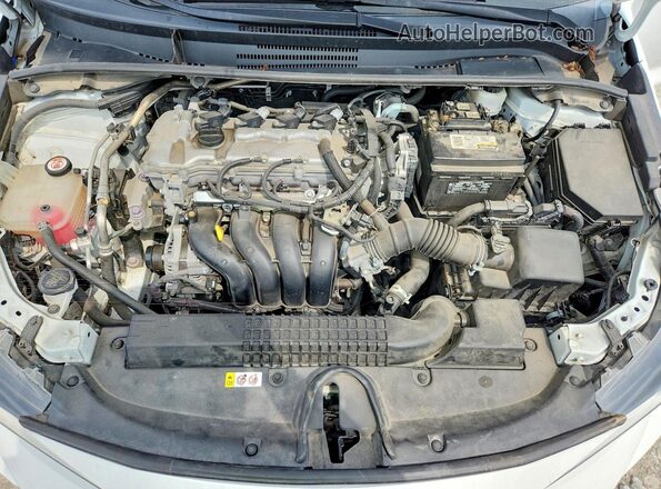 5YFEPMAE0MP190509 2021 TOYOTA COROLLA White Widok wnętrza z tyłu