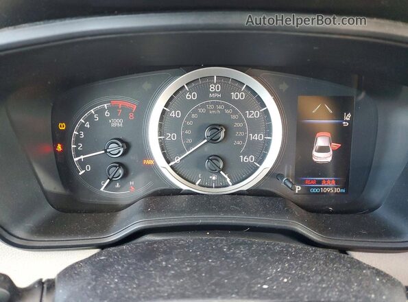 5YFEPMAE0MP214792 2021 TOYOTA COROLLA Черный Вид щитка приборов