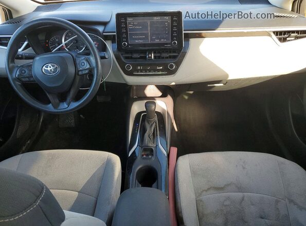 5YFEPMAE0MP214792 2021 TOYOTA COROLLA Черный Вид панели приборов