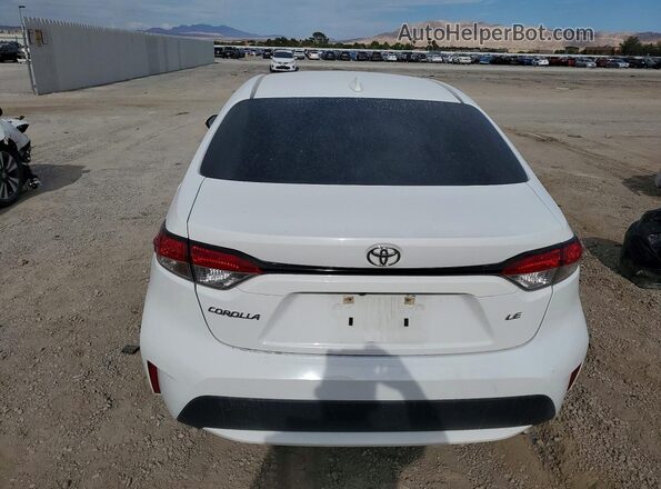 5YFEPMAE0MP262065 2021 TOYOTA COROLLA White უკანა ხედი