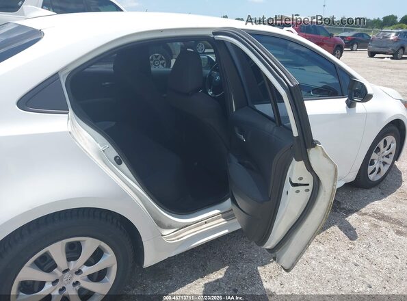 5YFEPMAE0MP262213 2021 TOYOTA COROLLA White VIN კოდის სტიკერის ხედი
