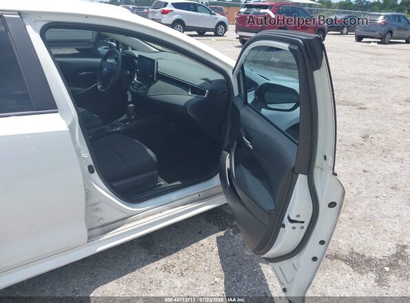 5YFEPMAE0MP262213 2021 TOYOTA COROLLA White წინა სალონის ხედი
