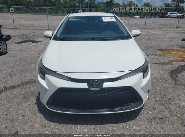 5YFEPMAE0MP262213 2021 TOYOTA COROLLA White ხელსაწყოთა პანელის ხედი