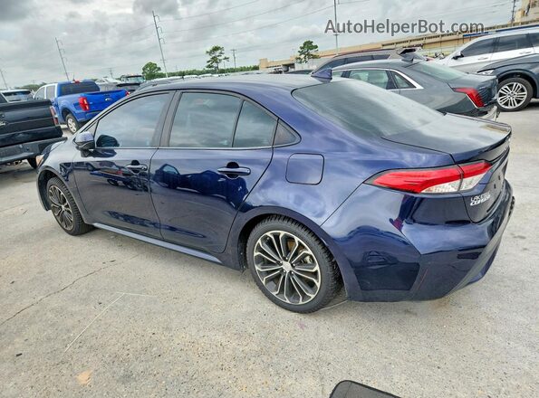 5YFEPMAE0MP267797 2021 TOYOTA COROLLA Blue Задня ліва чверть