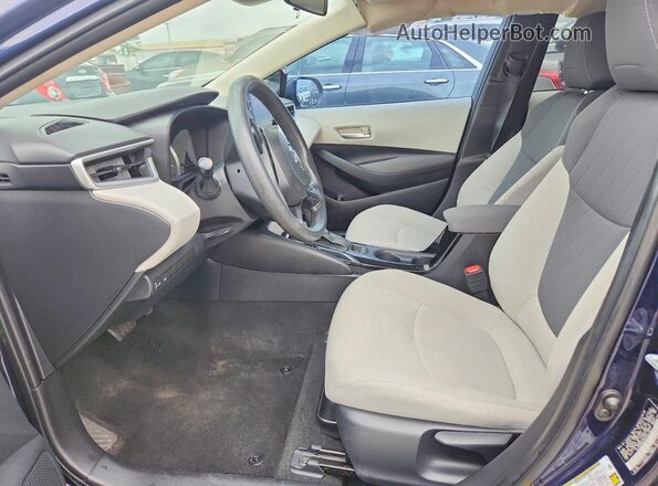 5YFEPMAE0MP267797 2021 TOYOTA COROLLA Blue Вид салону спереду