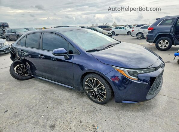 5YFEPMAE0MP267797 2021 TOYOTA COROLLA Blue Передня права чверть