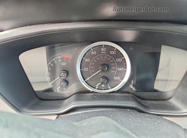 5YFEPMAE0MP267797 2021 TOYOTA COROLLA Blue Вид щитка приладів