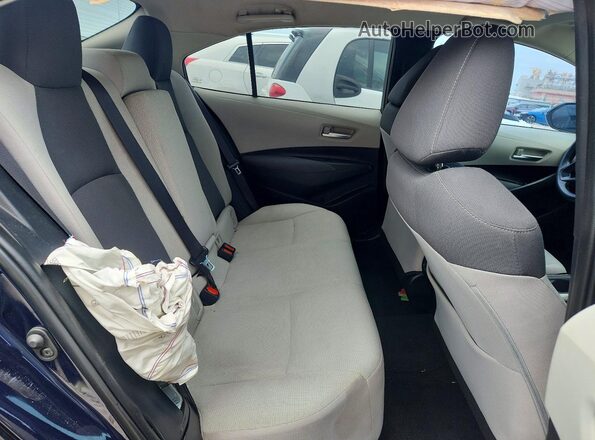 5YFEPMAE0MP267797 2021 TOYOTA COROLLA Blue Вид задніх сидінь