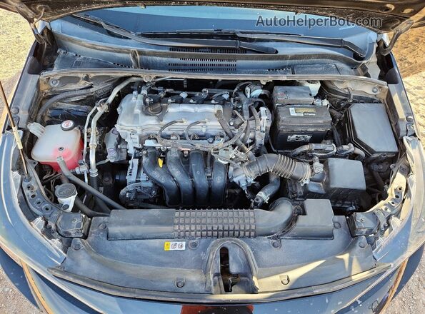 5YFEPMAE0MP269114 2021 TOYOTA COROLLA Black Widok wnętrza z tyłu