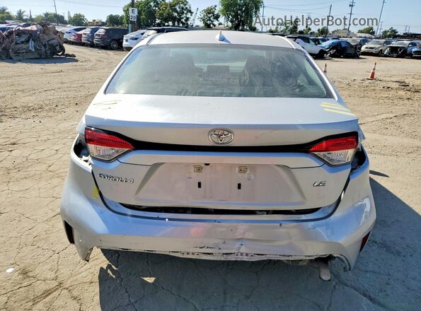 5YFEPMAE0NP290806 2022 TOYOTA COROLLA Silver Հետևի տեսք