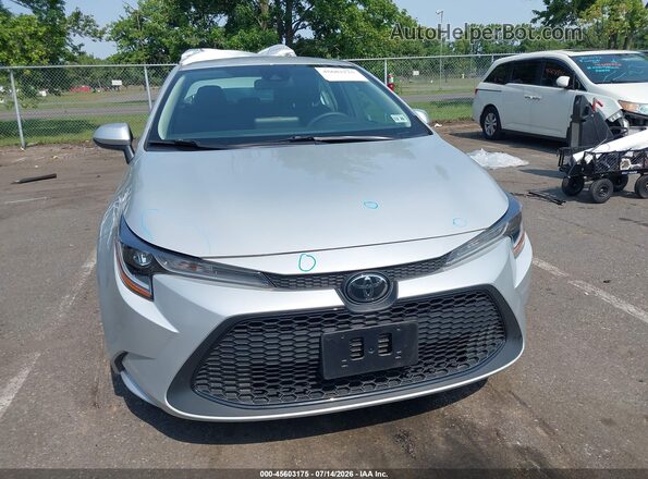 5YFEPMAE0NP295875 2022 TOYOTA COROLLA Silver ხელსაწყოთა პანელის ხედი