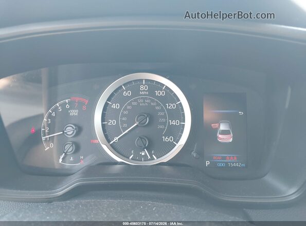 5YFEPMAE0NP295875 2022 TOYOTA COROLLA Silver უკანა სავარძლების ხედი