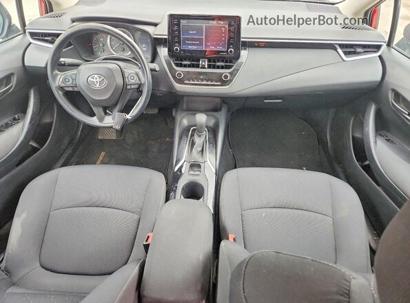 5YFEPMAE0NP303912 2022 TOYOTA COROLLA Burgundy წინა პანელის ხედი