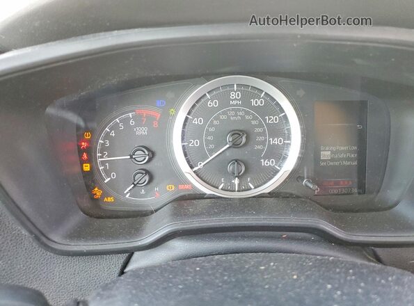 5YFEPMAE0NP332620 2022 TOYOTA COROLLA Silver Սարքավորումների վահանակի տեսք