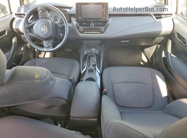 5YFEPMAE0NP332620 2022 TOYOTA COROLLA Silver Առջևի վահանակի տեսք
