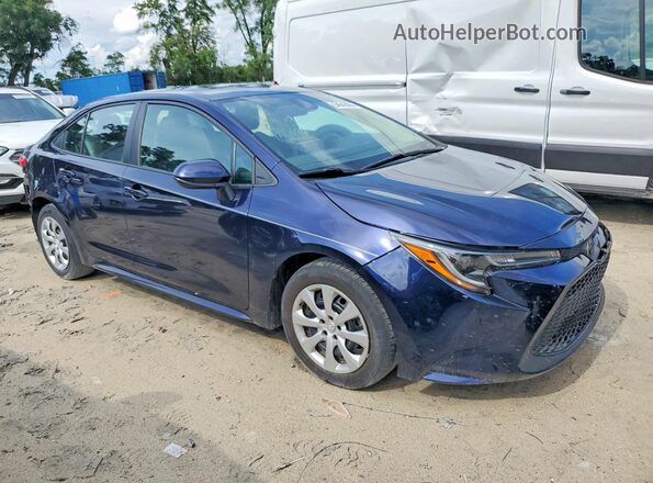 5YFEPMAE0NP343911 2022 TOYOTA COROLLA Blue Delantero derecho