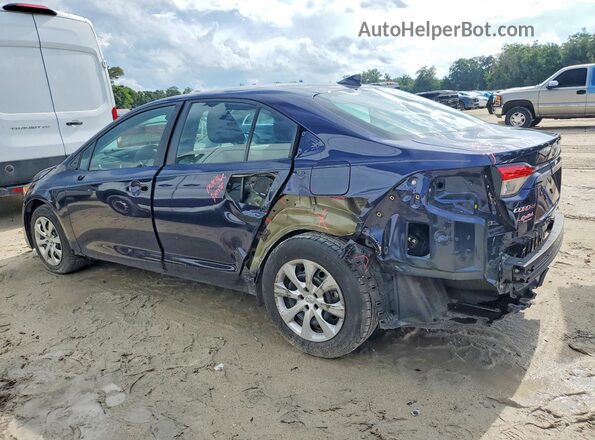 5YFEPMAE0NP343911 2022 TOYOTA COROLLA Blue Trasero izquierdo