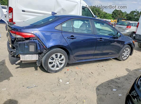 5YFEPMAE0NP343911 2022 TOYOTA COROLLA Blue Trasero derecho