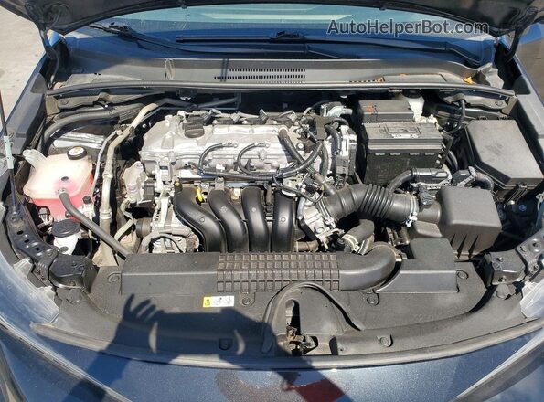 5YFEPMAE0NP363611 2022 TOYOTA COROLLA Black უკანა სალონის ხედი