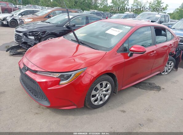 5YFEPMAE1MP161648 2021 TOYOTA COROLLA Red Front left