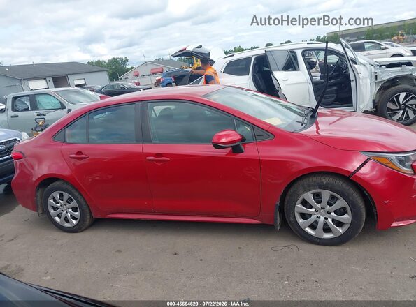5YFEPMAE1MP161648 2021 TOYOTA COROLLA Red Rear interior view