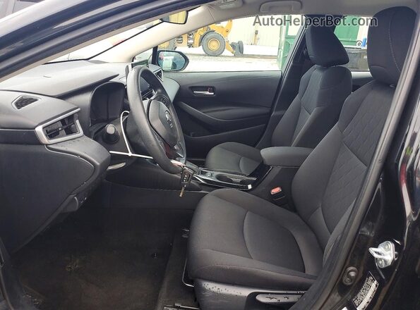 5YFEPMAE1MP219676 2021 TOYOTA COROLLA Black წინა სალონის ხედი