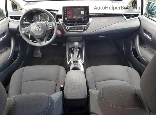 5YFEPMAE1MP219676 2021 TOYOTA COROLLA Black წინა პანელის ხედი