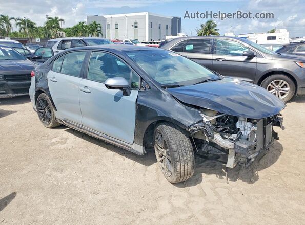 5YFEPMAE1MP254704 2021 TOYOTA COROLLA Two Tone Przód prawy