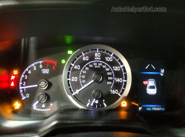 5YFEPMAE1MP271079 2021 TOYOTA COROLLA Silver Vista del cuadro de instrumentos