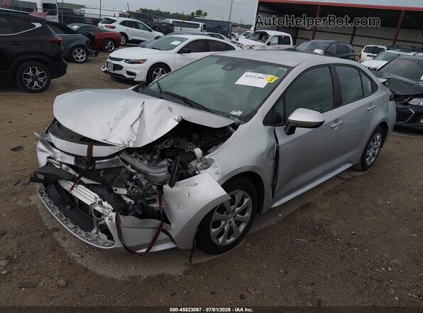 5YFEPMAE1NP298056 2022 TOYOTA COROLLA Silver Передня ліва чверть