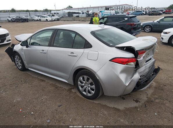5YFEPMAE1NP298056 2022 TOYOTA COROLLA Silver Задня ліва чверть