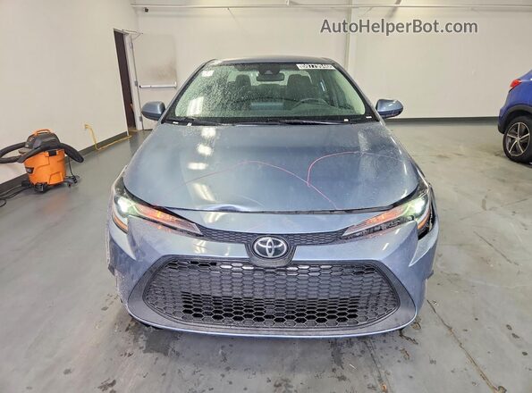 5YFEPMAE1NP366713 2022 TOYOTA COROLLA Blue Front view